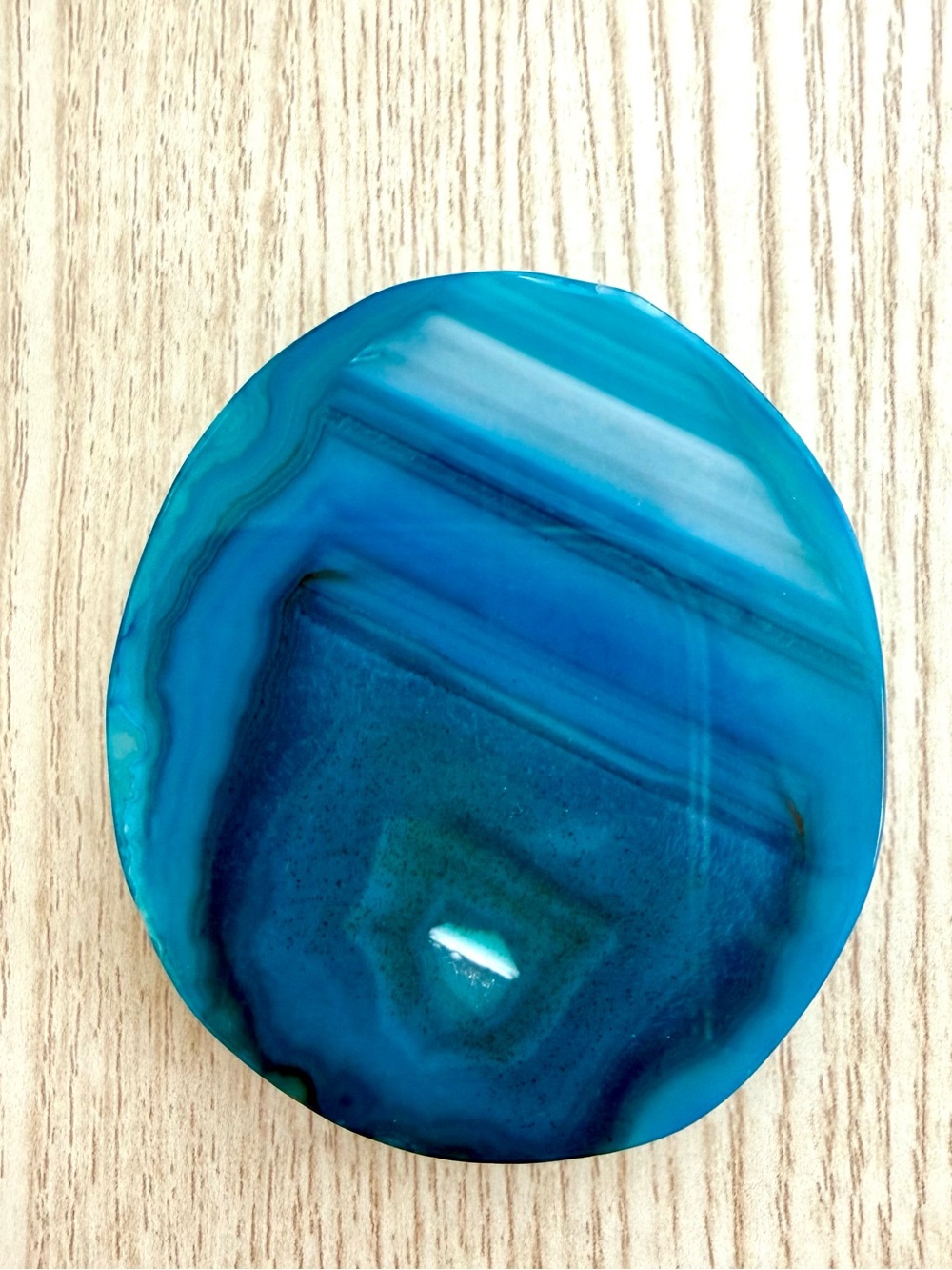 Blue Green Agate Pop Socket